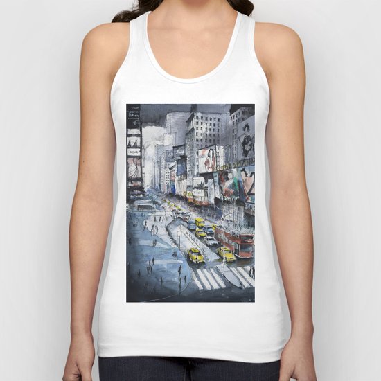 Time square - New York City Unisex Tank Top