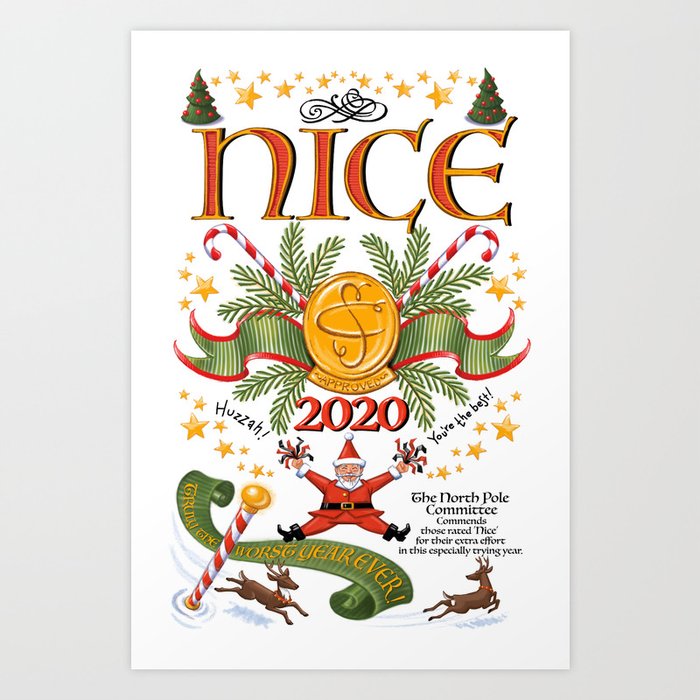 Nice 2020 Art Print