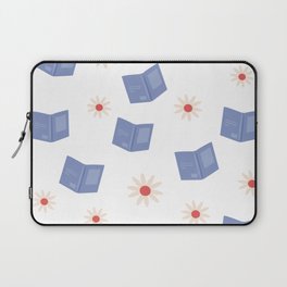 Books and Flowers, Spring Read Laptop Sleeve