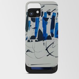 Black and Blue iPhone Card Case