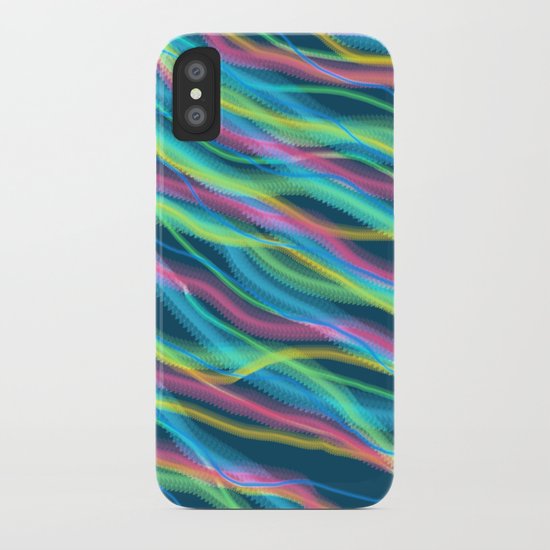 80s Ripple iPhone Case