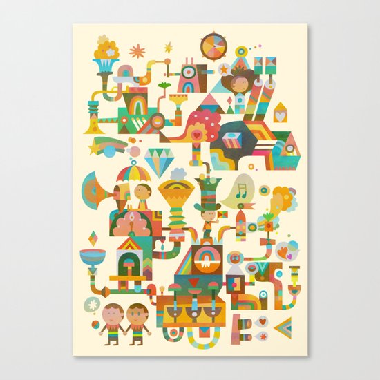 The Chipper Widget Canvas Print