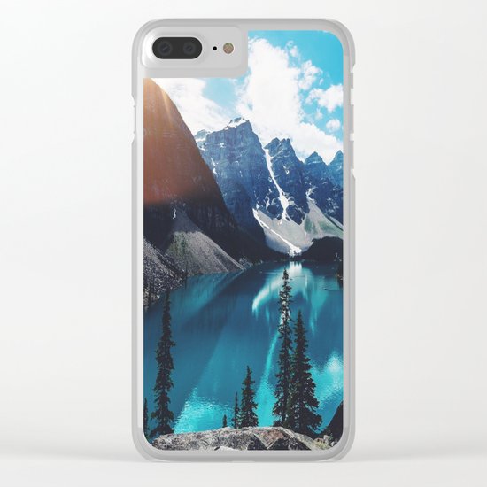 Lake Moraine Clear iPhone Case