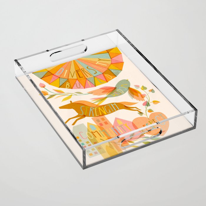 Diversity Acrylic Tray