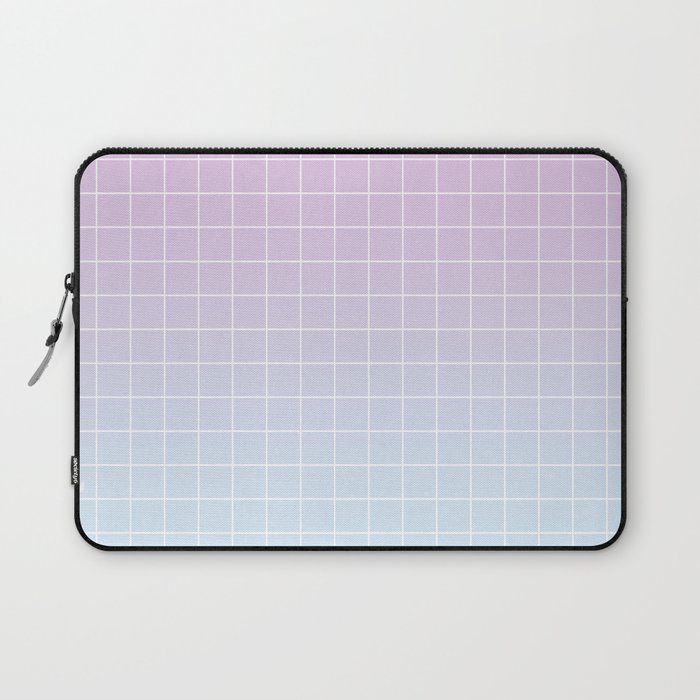gradient grid Laptop Sleeve