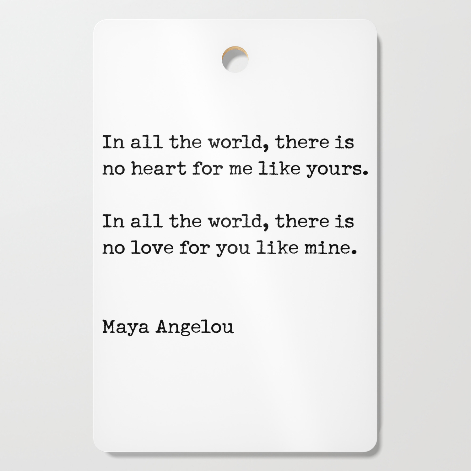 Maya Angelou Love Quotes Maya Angelou Love Quote Cutting Board By Socoart | Society6