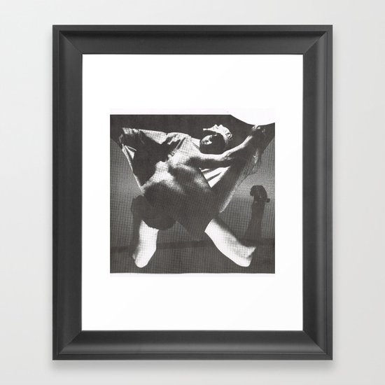 dif 0.4 (Vacancy) Framed Art Print