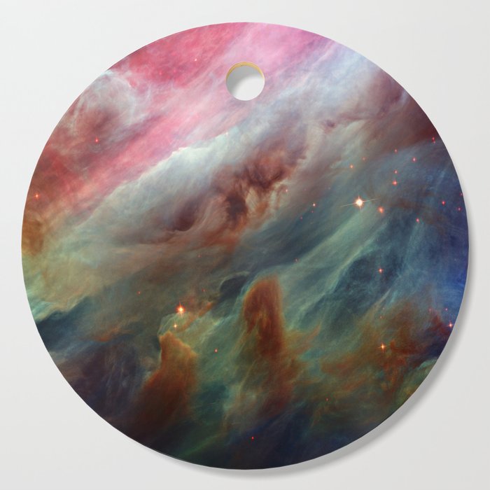 The Orion Gas Clouds Cutting Board