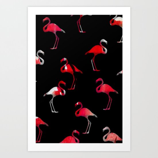 Flamingo v.2 Art Print