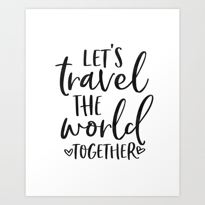let's travel the world together lyrics
