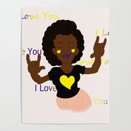 ASL I Love You Poster