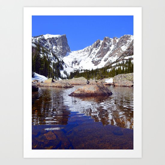 Rippled Reflection Art Print