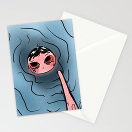 crawling my way out  Stationery Card