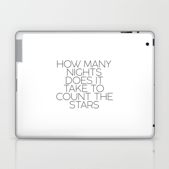 Typographic Print Typography Quote One Direction Art Typography Art Print Song Lyrics Minimalist Pos Laptop Ipad Skin By Micheltypography Society6