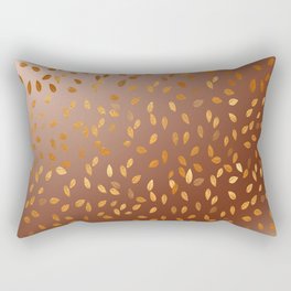 Golden Leaves in The Autumn Rectangular Pillow