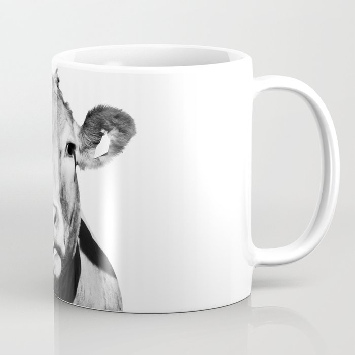 cow photo black and white coffee mug by ccartstudio society6