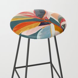 Colorful Branching Out 01 Bar Stool