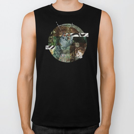 51 DM Collage Biker Tank