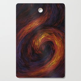 Whirling Fire Cutting Board