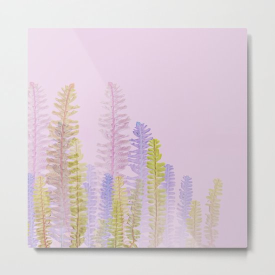 3d nature pink side Metal Print