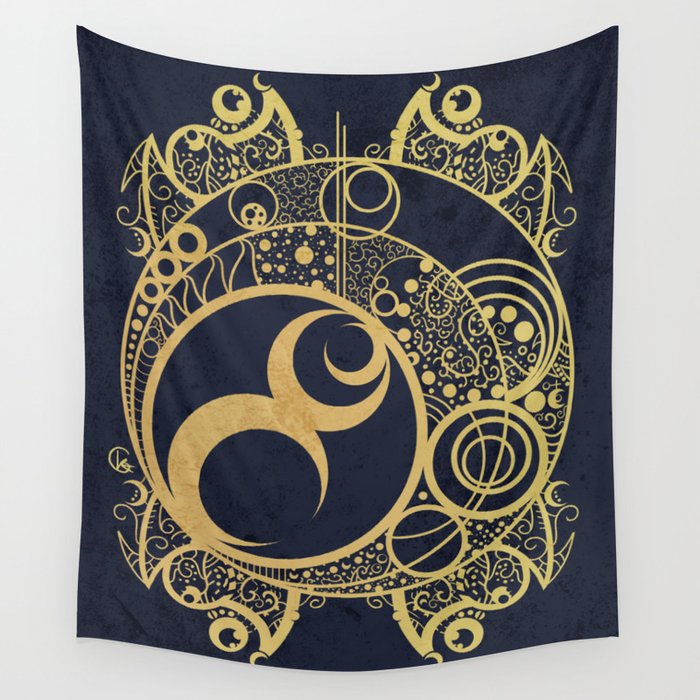 Lost in stars: First symbole Wall Tapestry