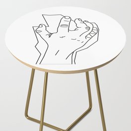 BLOCK AND WALL Side Table