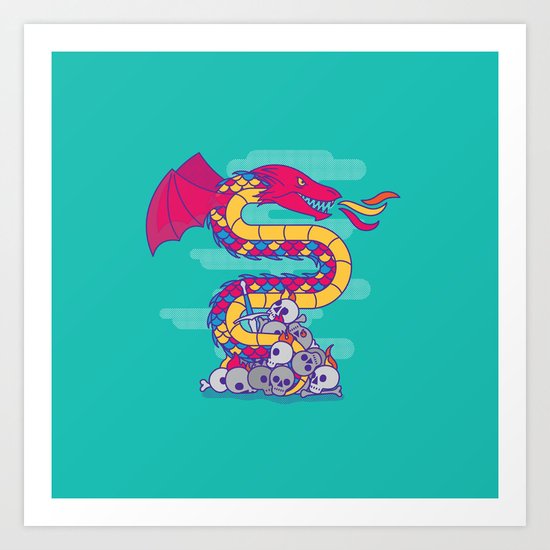 Burn Them All Art Print