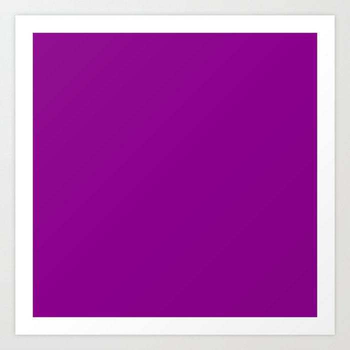 Magneta Purple Art Print