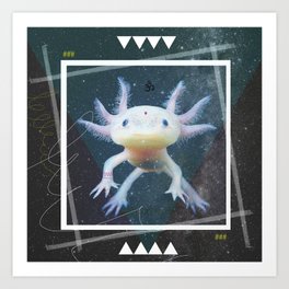 axolotl Art Print