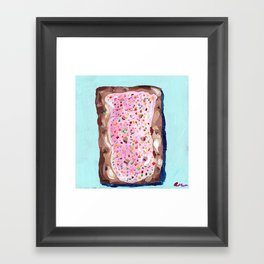 Breakfast Pastry Framed Art Print