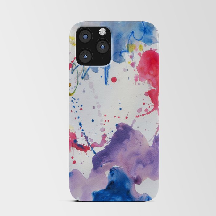 abstract clouds N.o 1 iPhone Card Case