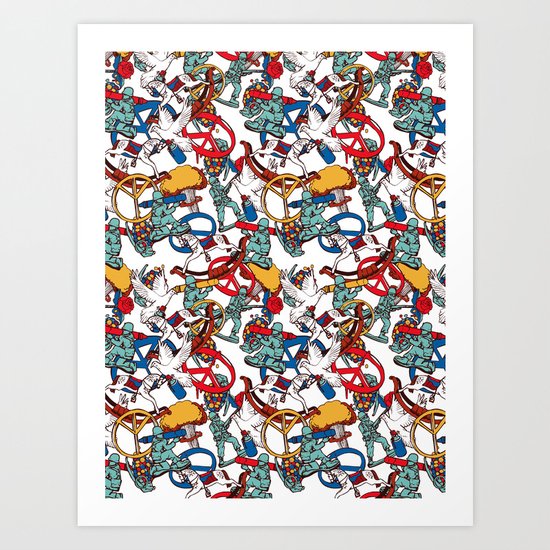 Warpaint Art Print