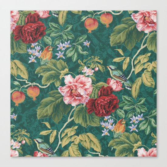 Floral Pattern Canvas Print