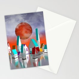 just a little village Stationery Card