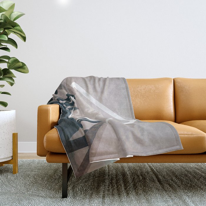 Unnatural shapes Throw Blanket