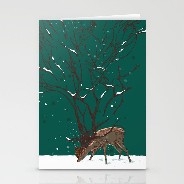 Winter Is All Over You Stationery Cards