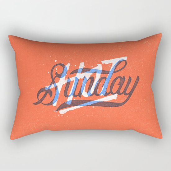 Hot Sunday Rectangular Pillow