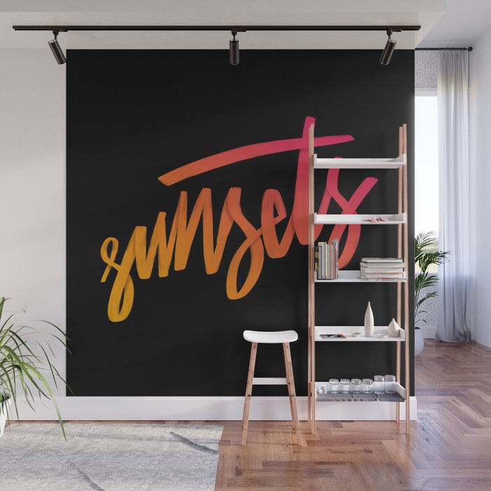 Sunsets. Wall Mural