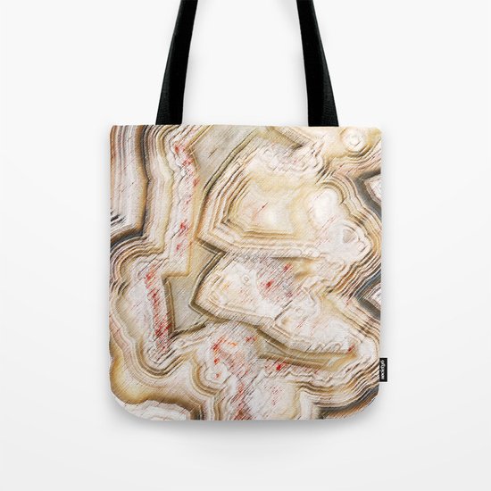 Marble Natural Tote Bag