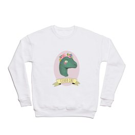 Clever Girl Dinosaur / Jurassic Park / Gift for Her / Boho Baby Animal Nursery Decor / Feminist Crewneck Sweatshirt