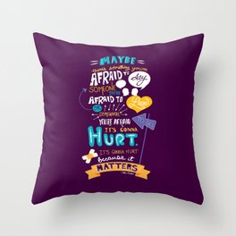 "Maybe there's something..." Throw Pillow