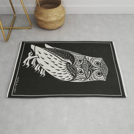 Two Owls Area & Throw Rug