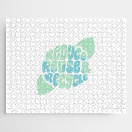 Reduce, Reuse, Recycle Jigsaw Puzzle