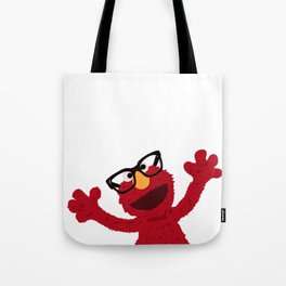 Hipster Elmo Tote Bag