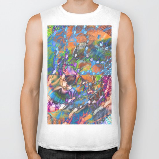 life spending oxygen Biker Tank