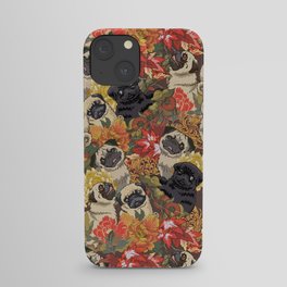 Because Pugs Autumn iPhone Case