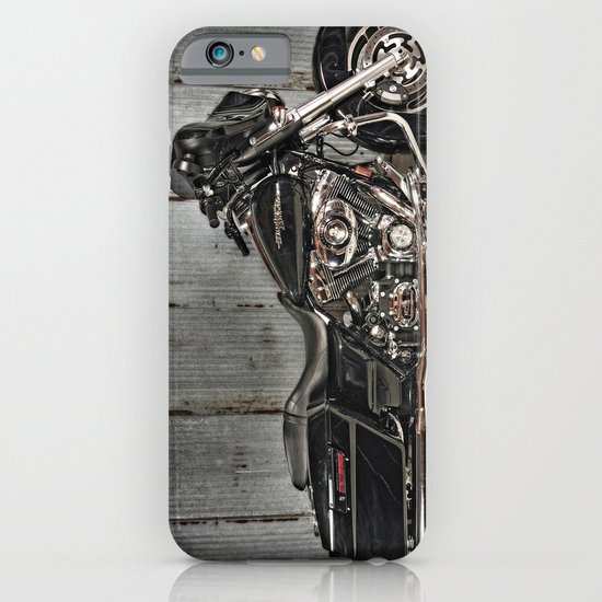 Black Harley Street Glide iPhone & iPod Case