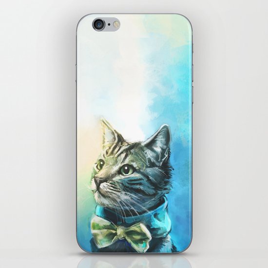 Handsome Cat iPhone & iPod Skin