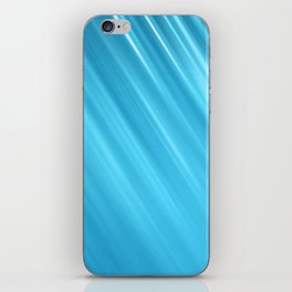 Underwater blue background iPhone Skin