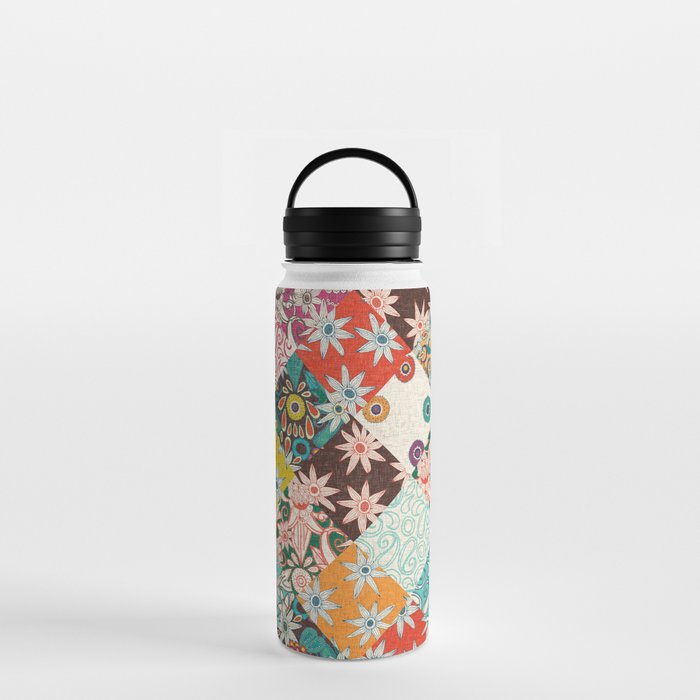 sarilmak patchwork Water Bottle